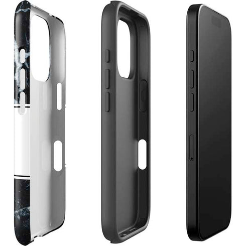 NBA Golden State Warriors Marble iPhone 16 Pro Max Impact Case